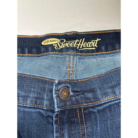 Old Navy Jeans Womens 18 Petite The Sweetheart Skinny Dark Wash Casual Normcore - Picture 3 of 8